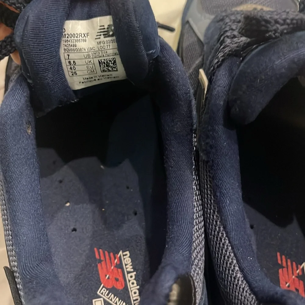 NEW BALANCE 2002R Navy Blue - Picture 4 of 4